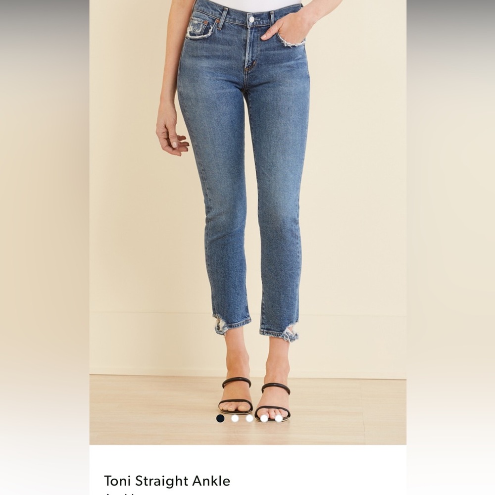 AGOLDE Toni Straight Ankle